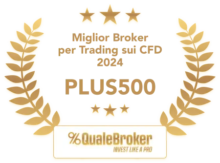 Plus500 miglior broker CFD 2024