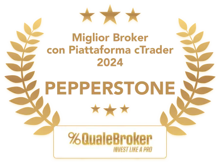 Pepperstone miglior broker con piattaforma cTrader 2024