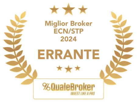 Miglior broker ECN/STP Errante