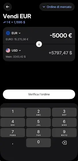 revolut business cambio valuta