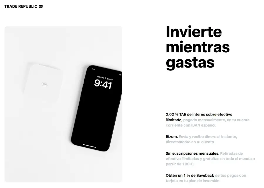 Trade Republic website Trade Republic website