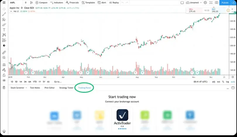 Collegare conto ActivTrades a TradingView: primo passaggio