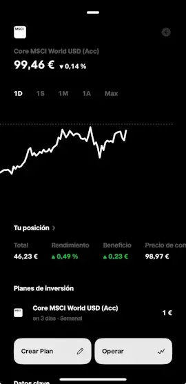 Trade Republic plan de inversion