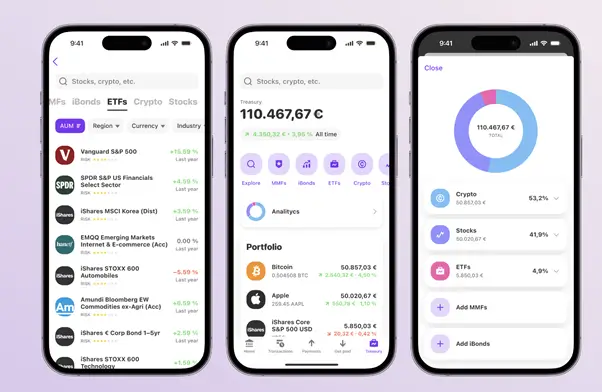 Vivid money app per investire